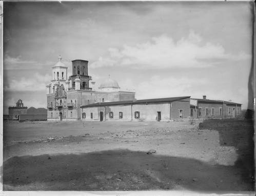 San Xavier del Bac Mission - Southeast View